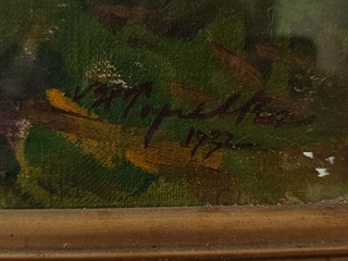Vojtěch Hynek Popelka, (1888–1961) - Ovce v březovém háji, dat, 1932