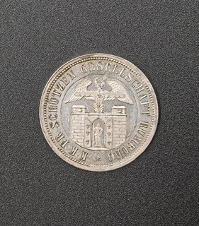 Střelecký zlatník - Rumburk 1872 RR