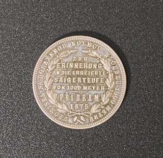 Jubilejní zlatník - Příbram 1875