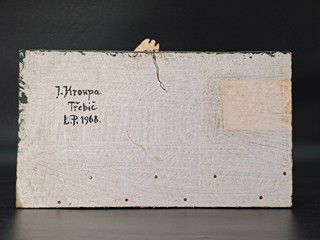 J. Kroupa - Třebíčský, malovaný betlém
