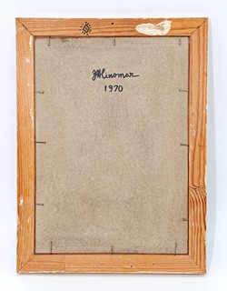 Josef Hlinomaz, 1914 - 1978 - Vzducholoď nad hladinou, 1970