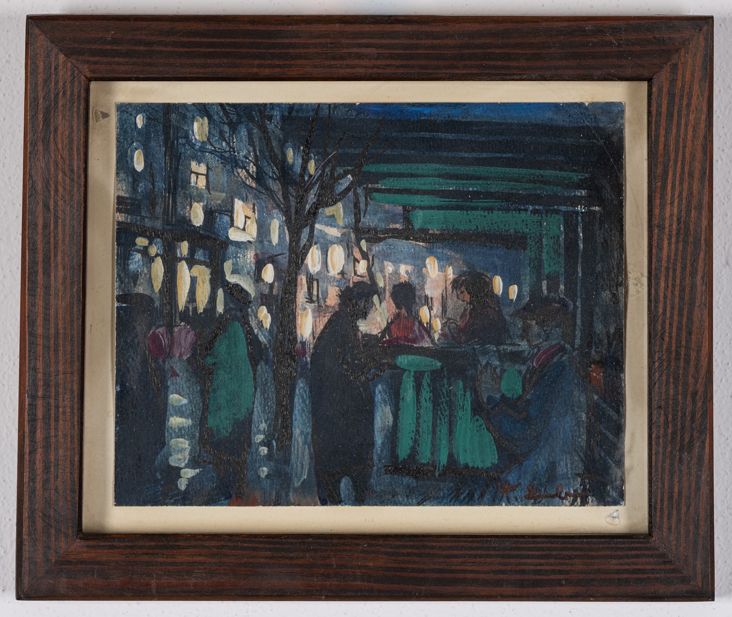 František Emler (1912 - 1992) - Noční ulice