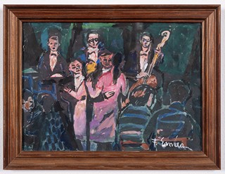 František Emler (1912 - 1992) - Noční bar