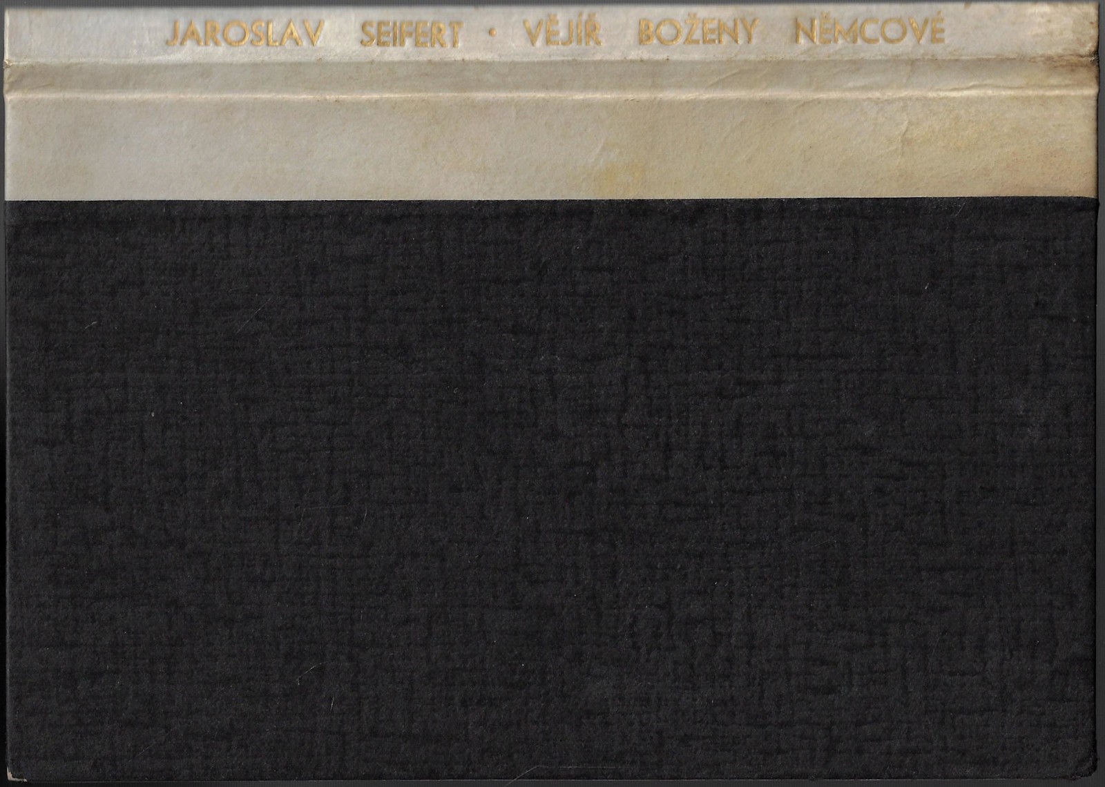 Jaroslav Seifert (1901 - 1986) - Vějíř Boženy Němcové / Jaroslav Seifert