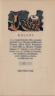 Michael Florian (1911 - 1984) - Koledy : K+M+M+1940 / obrázky od Michaele Floriana