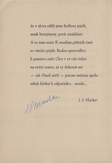 Josef Svatopluk Machar (1864 - 1942) - Petru Bezručovi / Josef Svatopluk Machar, Constant Hubert