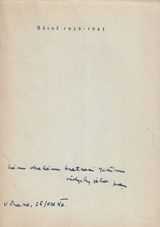 Ivan Jelínek (1909 - 2002) - Básně 1939-1945 / Ivan Jelínek