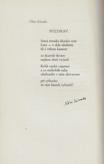 Petr Bezruč (1867 - 1958) - Pozdravy Petru Bezručovi