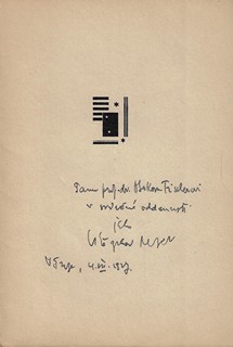Vítězslav Nezval (1900 - 1958) - Akrobat / Vítězslav Nezval