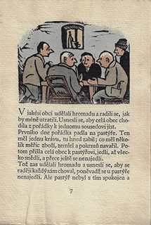 Josef Florian (1873 - 1941) - Pohádka o pastýřovi / Beneš Method Kulda ; linoryty Josef Florian