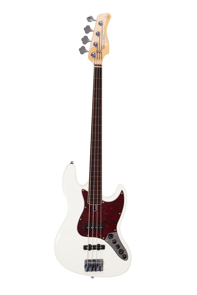 Čtyřstrunná baskytara Sire Marcus Miller V7 4-String Lined Fretless (Antique White / Alder) | Sire Guitars / Marcus Miller (vyrobeno v Indonésii)