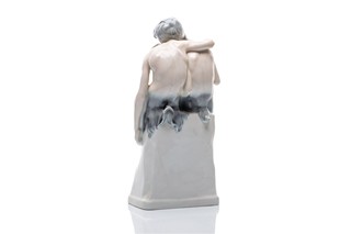 Schlafende Faune (Spící fauni) - návrh Albert Caasmann (1886–1968) | Porzellanfabrik Rosenthal, Selb (Německo)