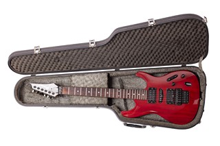 Elektrická kytara Ibanez S540 / 540S Saber (Transparent Red) s tremolem Lo-Pro Edge, snímači IBZ/USA a pevným kufrem | Ibanez (vyrobeno v proslulé kytarové manufaktuře FujiGen Gakki, Nagano, Japonsko)