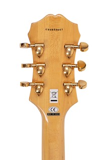 Archtop jazzová elektrická kytara Epiphone Joe Pass Emperor-II NA (Natural) s luxusním kufrem s aligátořím vzorem | Epiphone (v licenci Gibson Guitar Corp.)