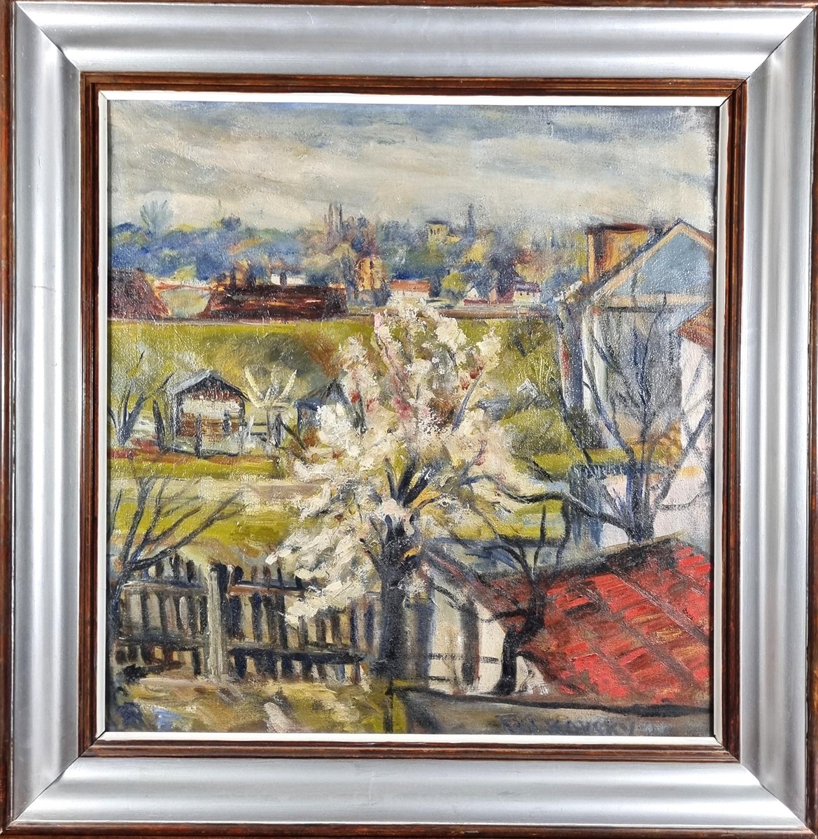 Bílkovský František - Třešeň v zahradě