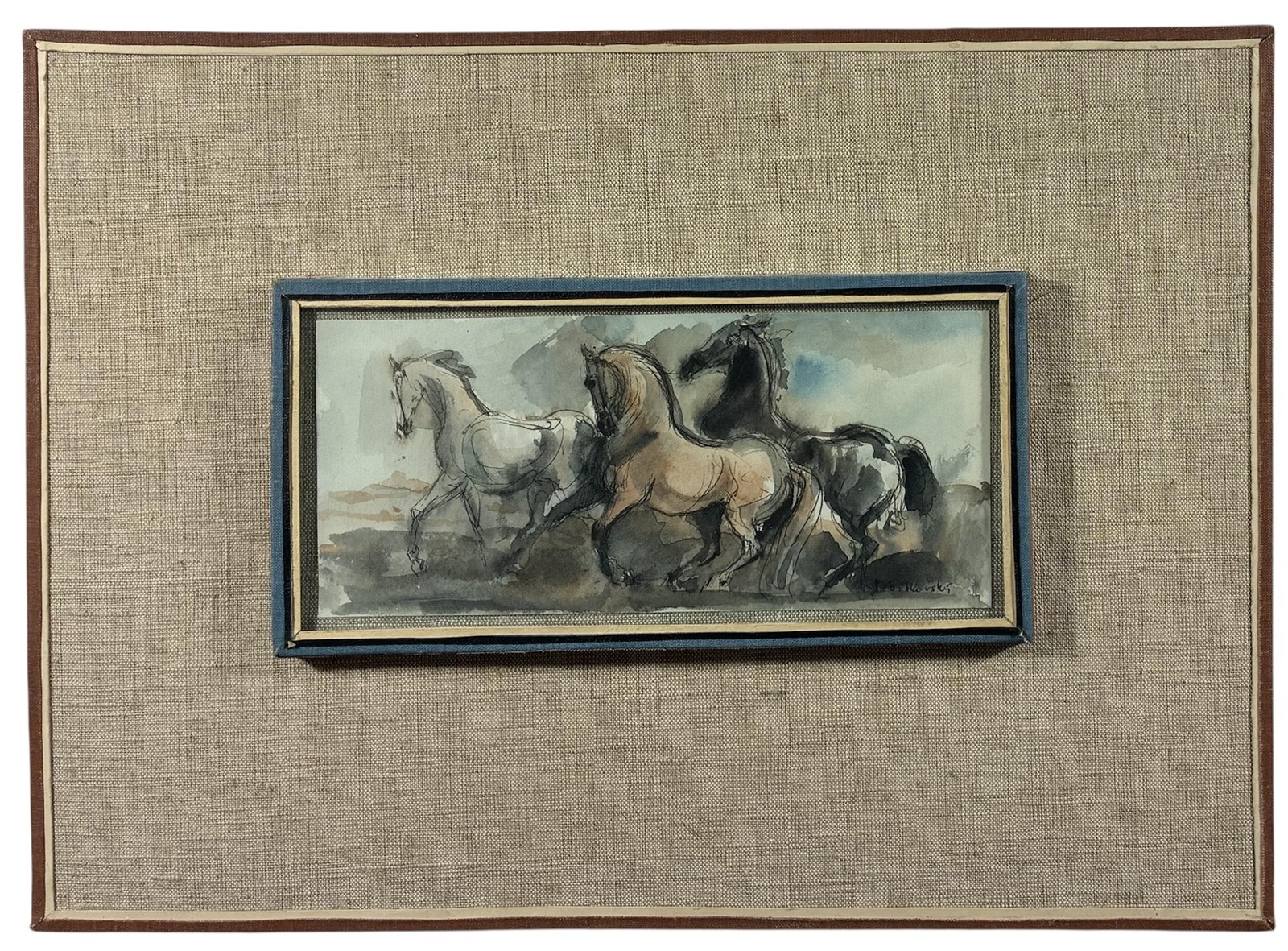 Bílkovský František - Tři koně ve třech barvách