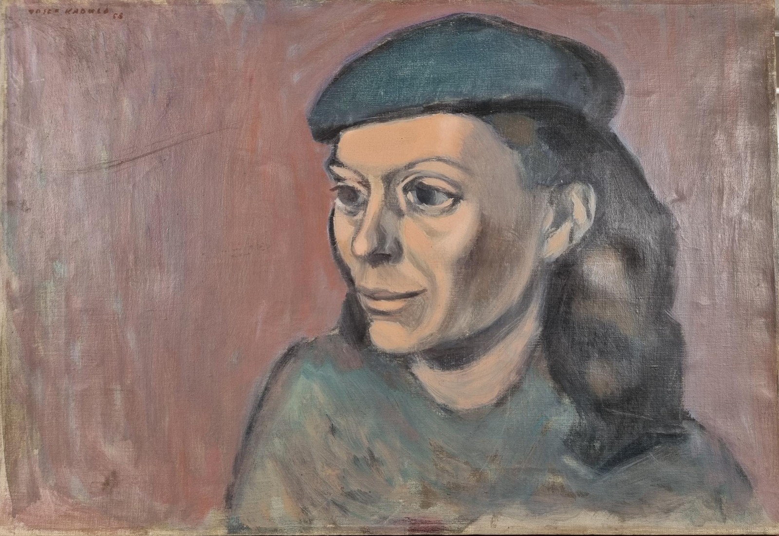 Kadula Josef - Žena v baretu