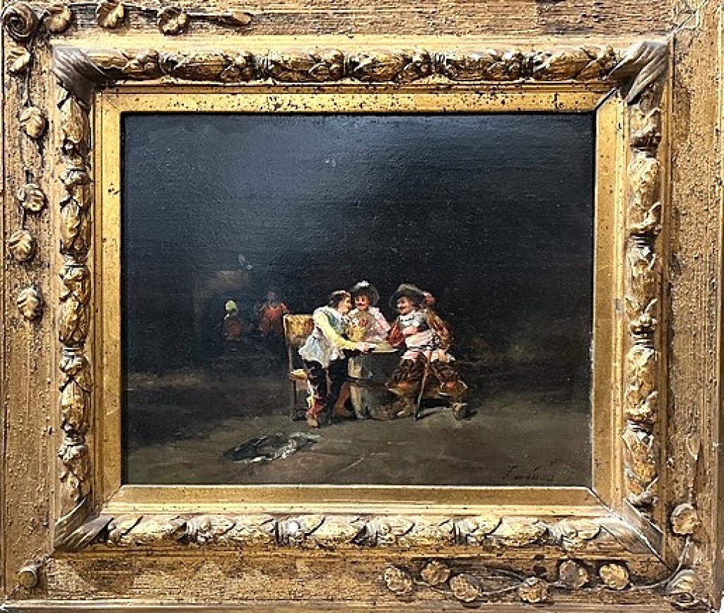 Mušketýři v taverně