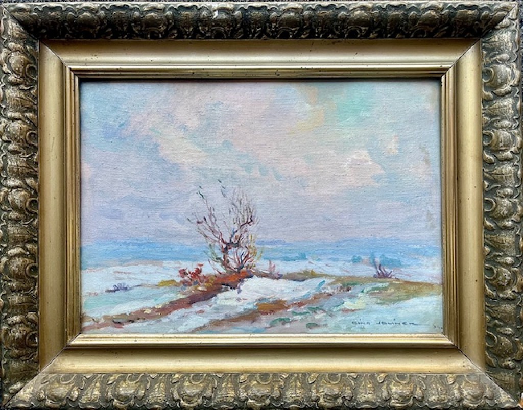 Jelínek Cína František - Zasněžená krajina