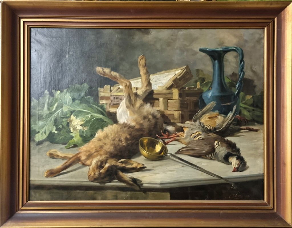 Savorgnani Carlo - Zátiší se zajícem