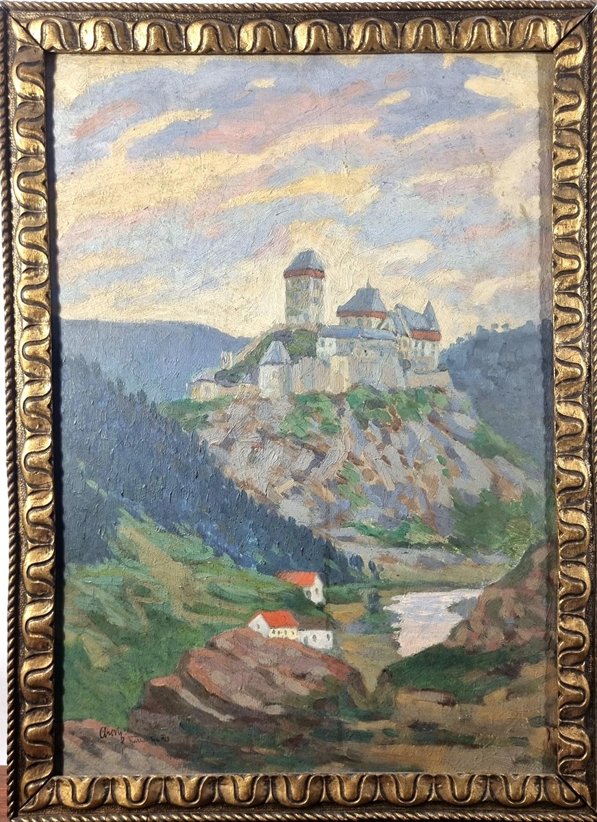 Aron František - Karlův Týn 1918