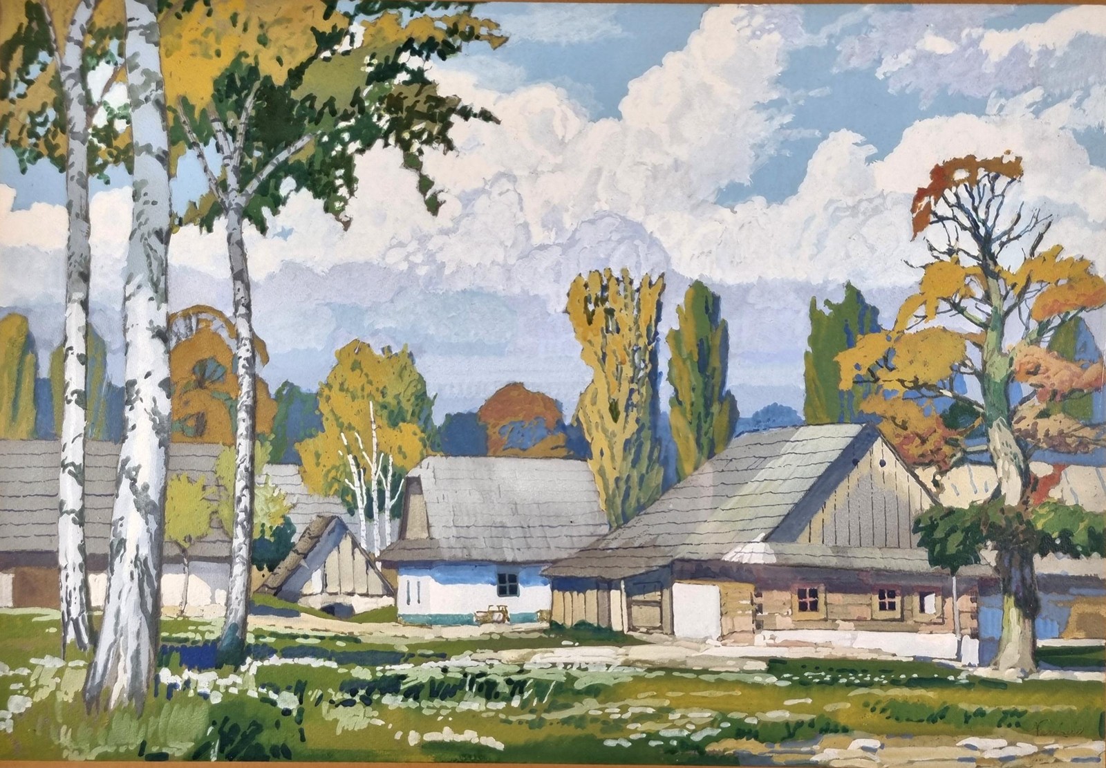 Nesázal Josef - Mraky nad vesničkou