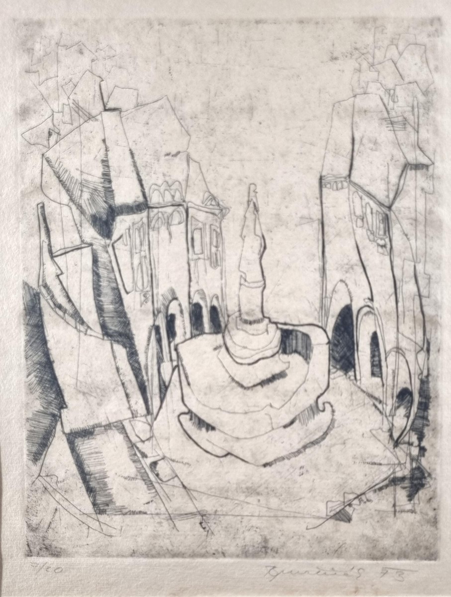 Náměstí s kašnou