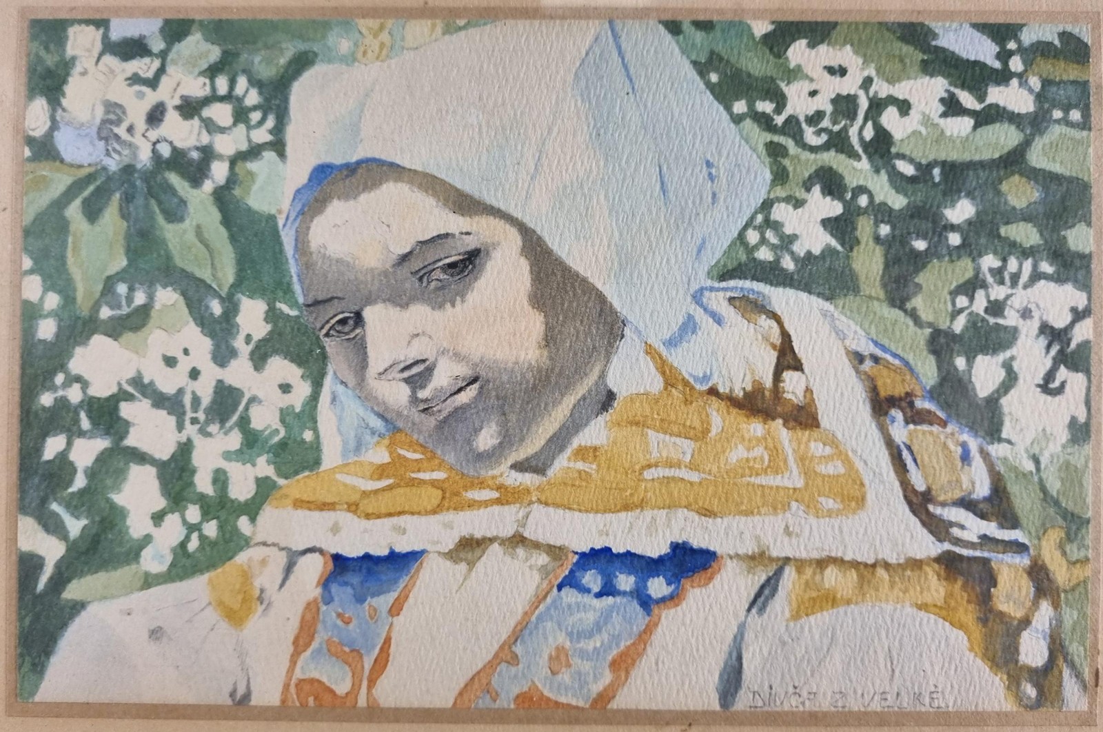 nesignováno - Dívča z Velké