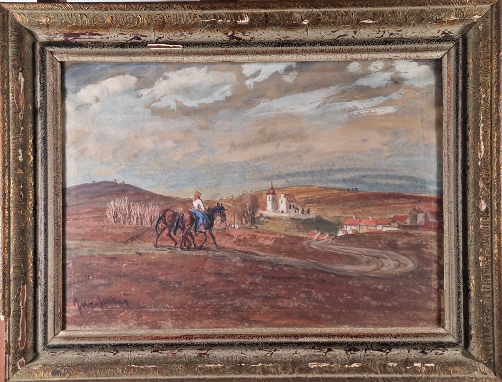 Jízda po hnědých kopcích - Jaroš