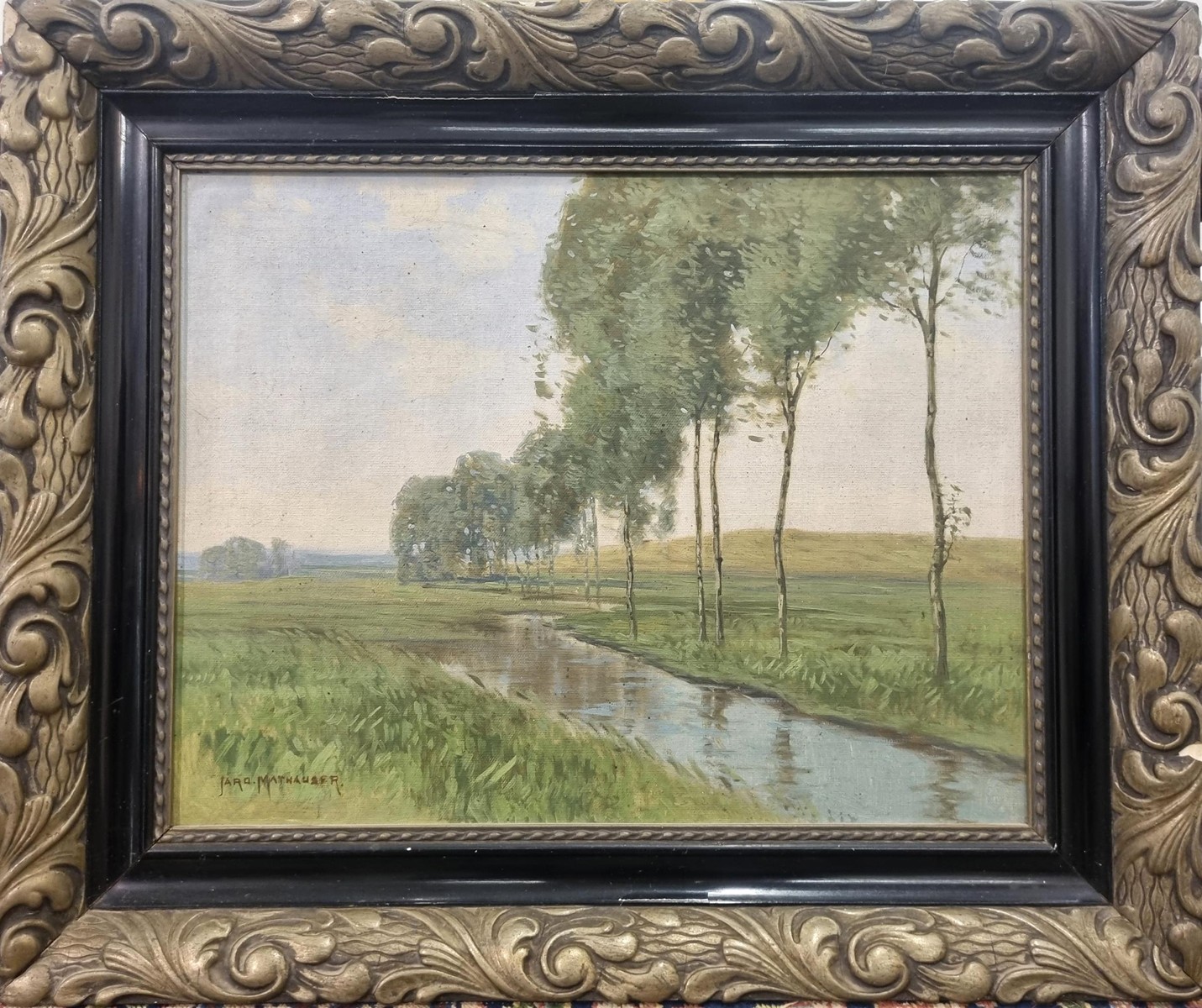 Mathauser Jaroslav - Břízy u potoka