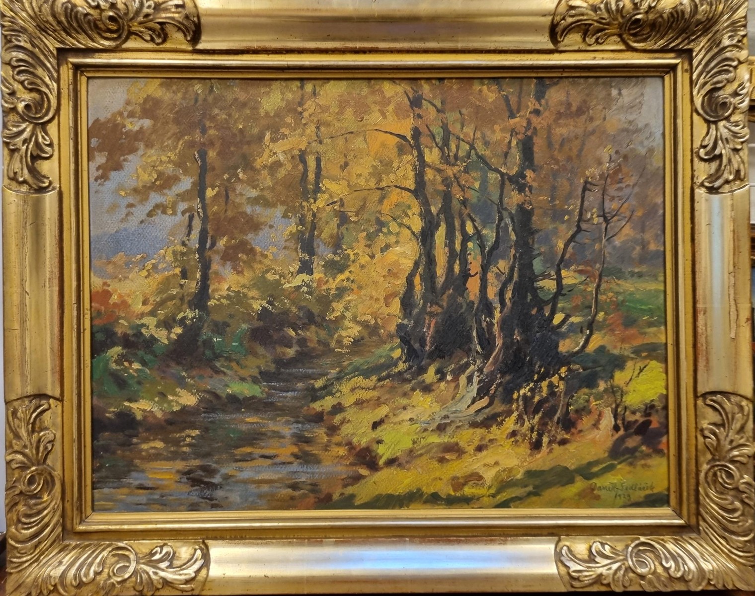 Sedláček - Daněk František - Podzimní kout krajiny