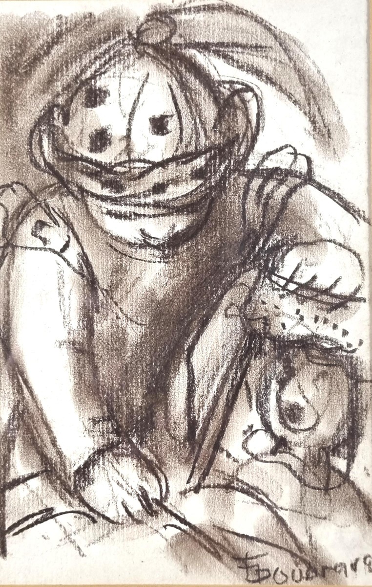 Doubrava František - Chlapec s medvídkem