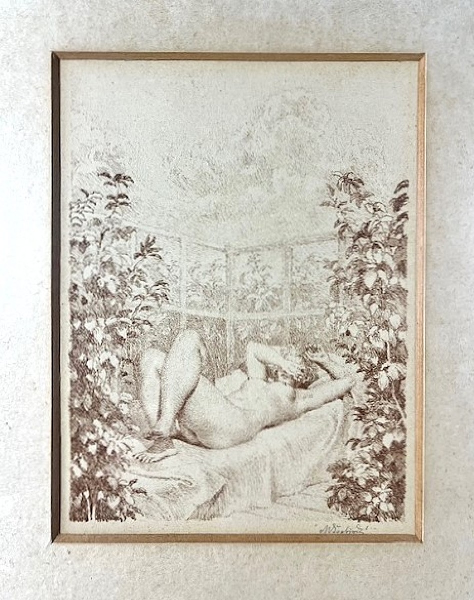 Švabinský Max - Akt v zahradě II.