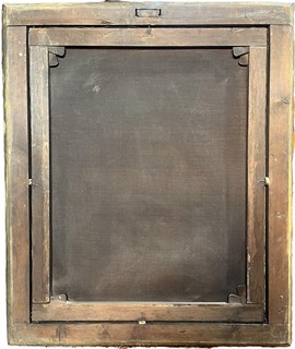 Portrét dámy ve zlatém rámu III.