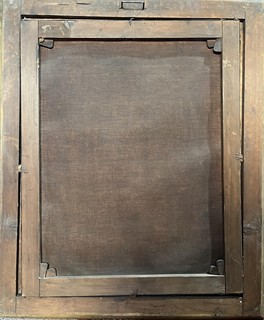 Portrét dámy ve zlatém rámu I.