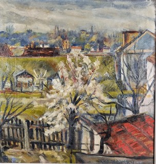 Bílkovský František - Třešeň v zahradě