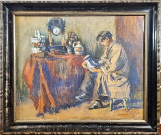 Řehořek František - V ateliéru