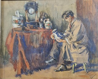 Řehořek František - V ateliéru