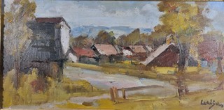 Lukášek Alois - Náves ve Věstíně