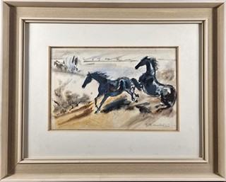 Bílkovský František - Černí hřebci