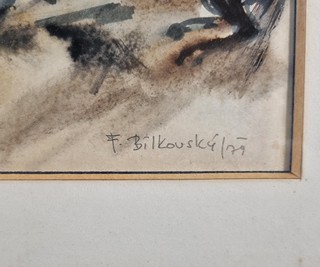 Bílkovský František - Černí hřebci