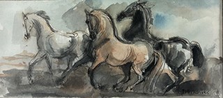 Bílkovský František - Tři koně ve třech barvách