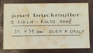 Bruckmüller Josef - Z cyklu Kulty ohně