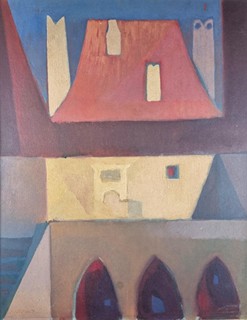 Kadula Josef - Nádvoří univerzity v Krakově