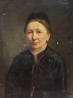 Portrét staré ženy roku 1889