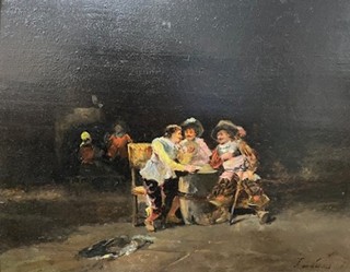 Mušketýři v taverně