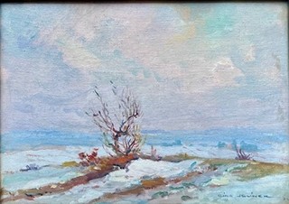 Jelínek Cína František - Zasněžená krajina