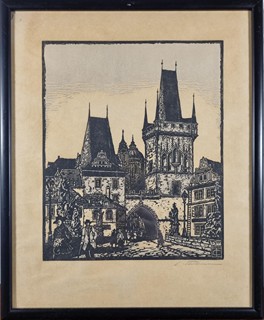 Thiemann Carl - Mostecká věž