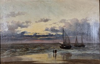 Koster Everhardus - Tři plachetnice