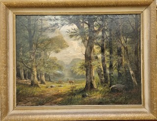 Sommer Georg - Srny na lesní mýtině